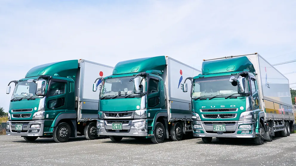 2t・4tトラック輸送